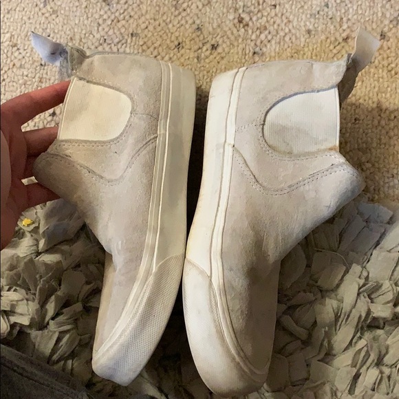 Suede tall slip on vans - Picture 4 of 6